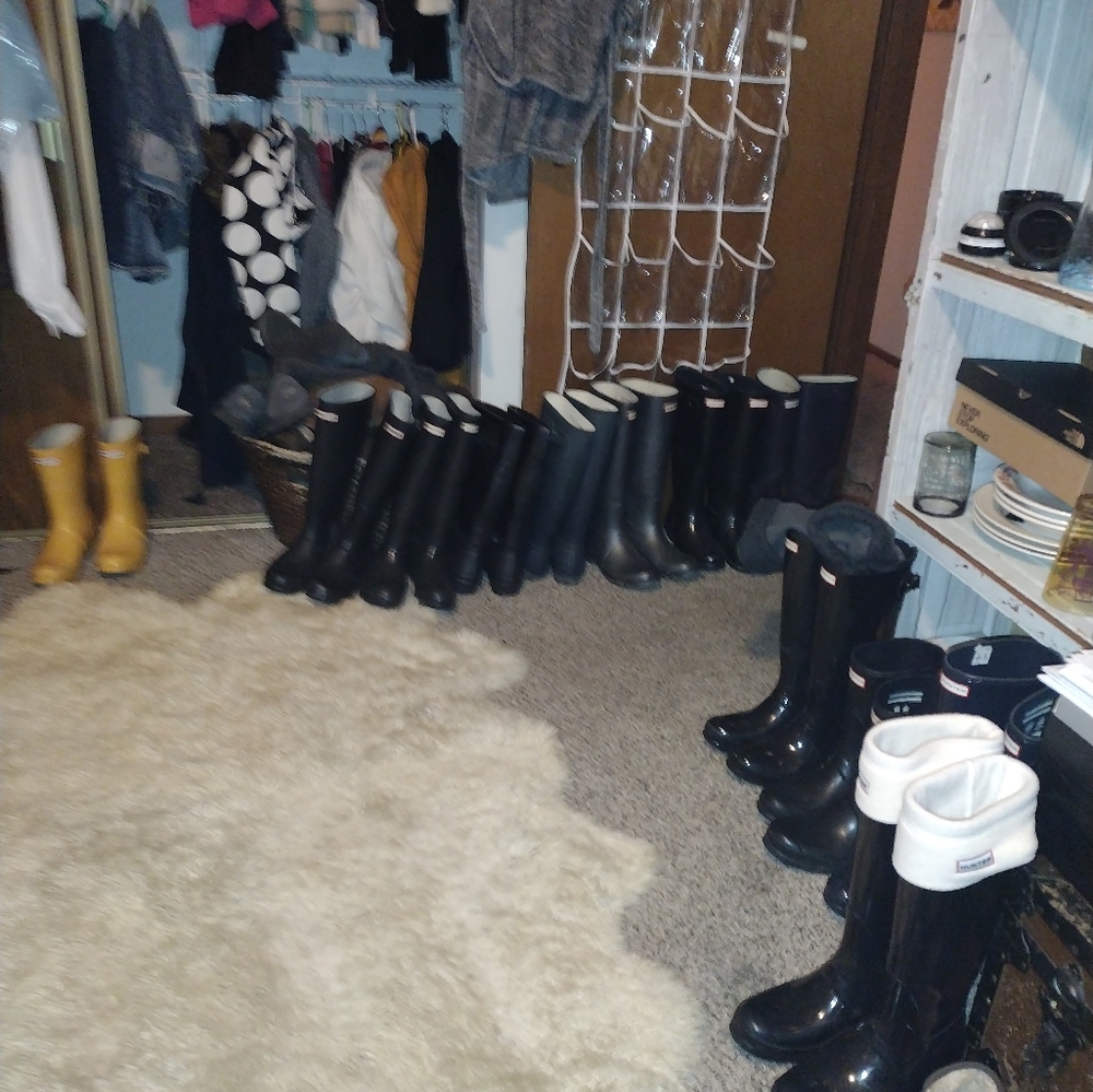 Hunter boots KNEE HIGH